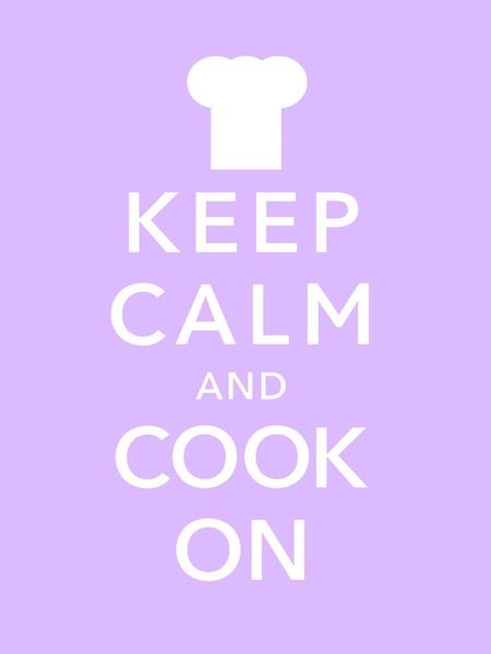 keep calm cook